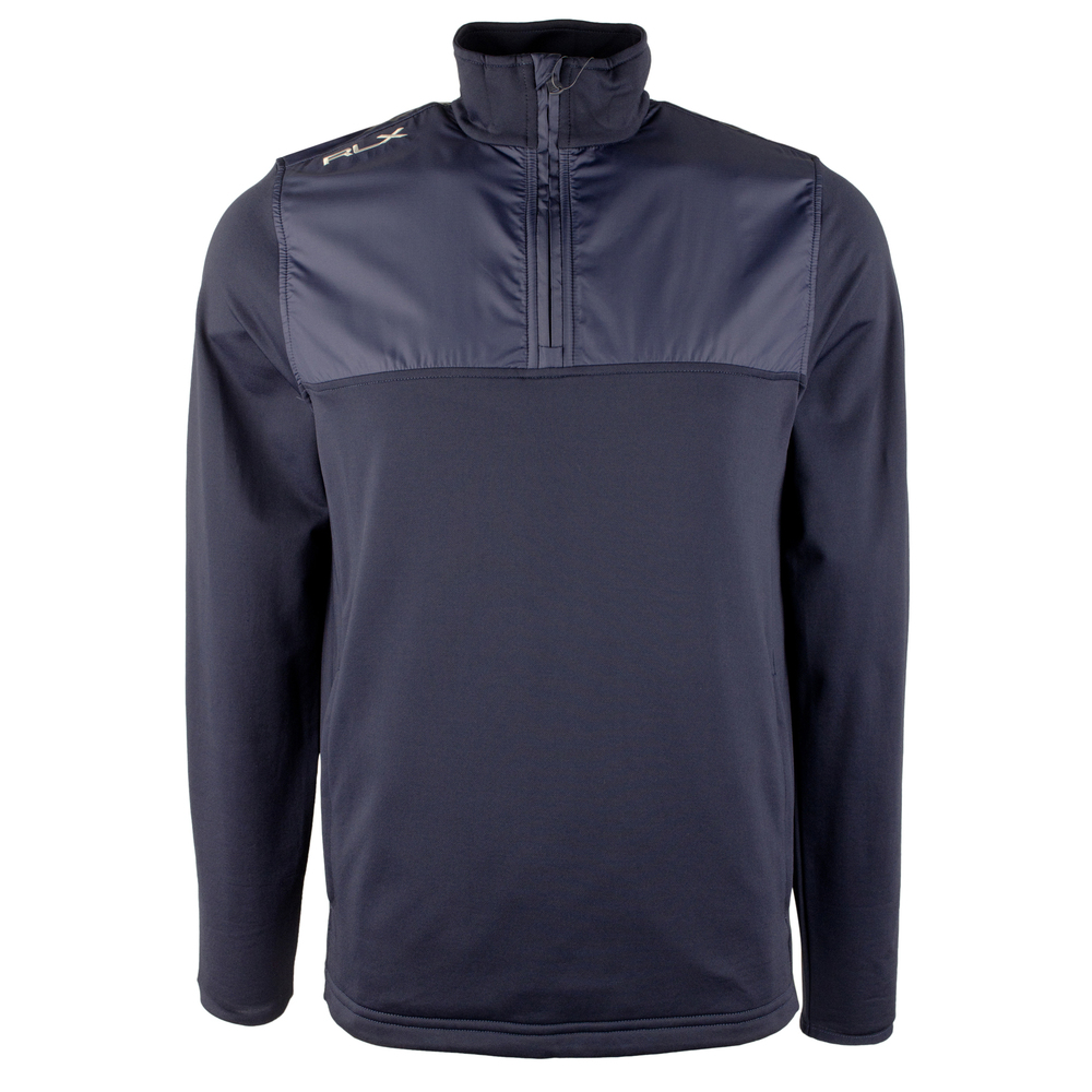 NWT Ralph Lauren Men's Water Repellant Stretch Pullover Shirt Nvy Medium $168